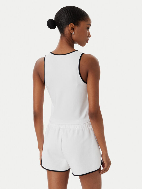 Karl Lagerfeld Jeans Karl Lagerfeld Jeans Topiņš B2W17087 Balts Slim Fit