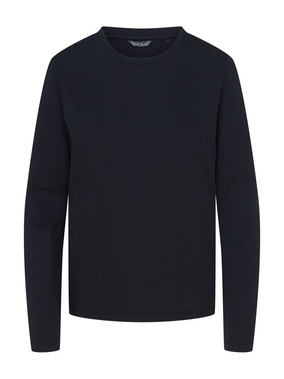 Esotiq Esotiq Bluzka 46061 Czarny Regular Fit