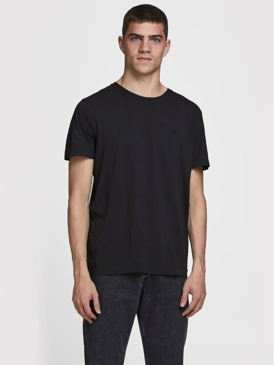 T-shirt Washed 12175520 Nero Regular Fit