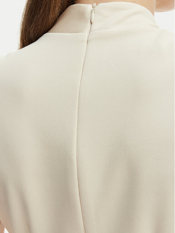 Rinascimento Rinascimento Abito da cocktail CFC0128108003 Beige Slim Fit