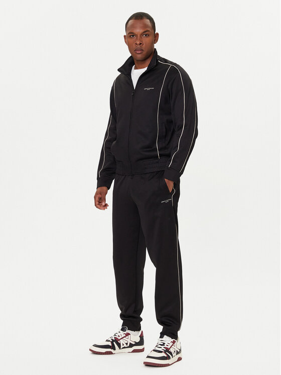 Armani Exchange Armani Exchange Spodnji del trenirke XM001358 AF16278 UC001 Črna Regular Fit