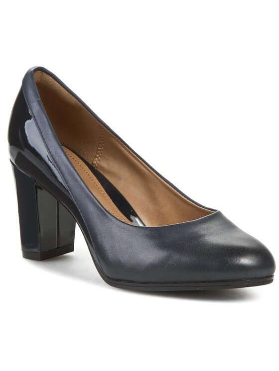Clarks Κλειστά παπούτσια Basil Auburn 261032775 Σκούρο μπλε | Modivo.gr