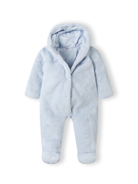 MINOTI MINOTI Kombinezon zimowy 21babyfur3 Niebieski Regular Fit