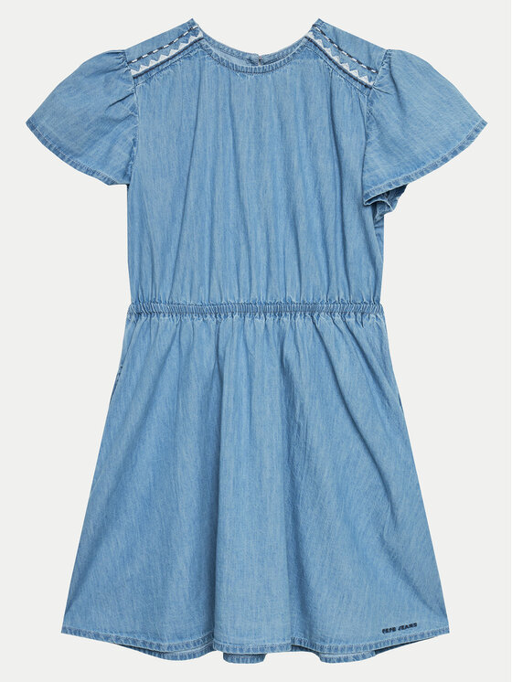 Pepe Jeans Pepe Jeans Літня сукня Quincy PG951657 Голубий Regular Fit