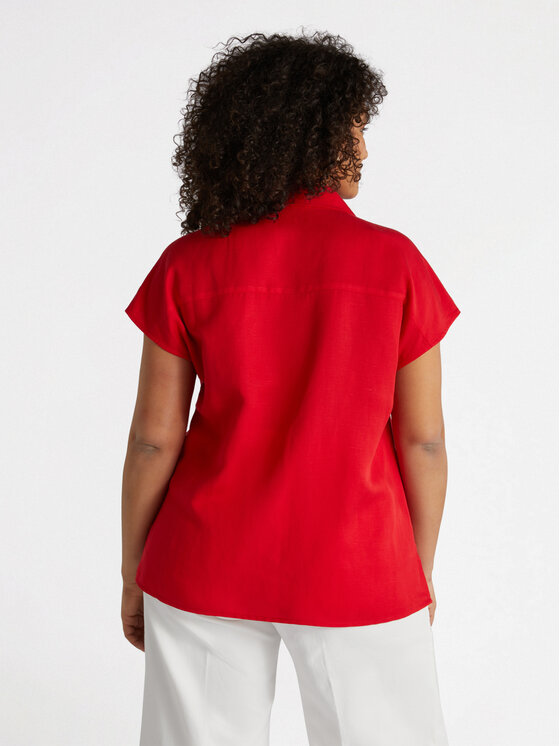 Fiorella Rubino Fiorella Rubino Blusa 2730T002238N016 Rosso Regular Fit