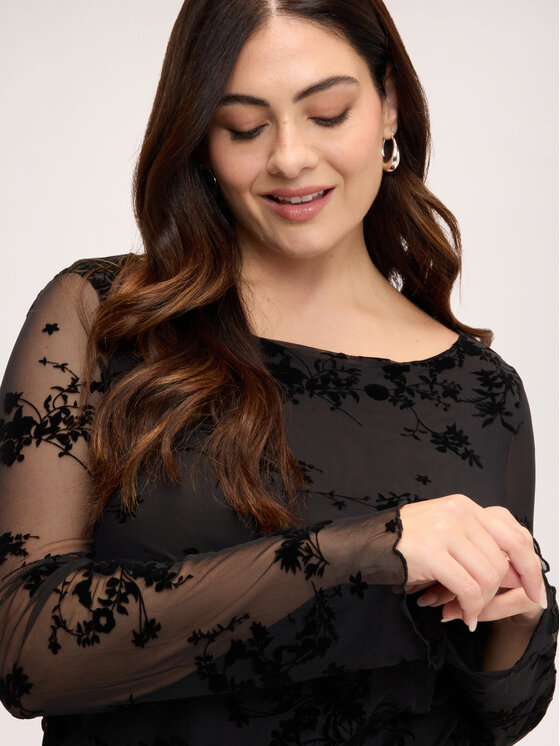 Fiorella Rubino Fiorella Rubino T-shirt G098L009485N033 Nero Regular Fit