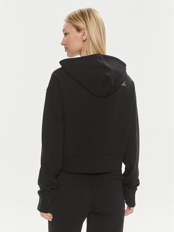 Lacoste Lacoste Majica dugih rukava SF0281 Crna Regular Fit