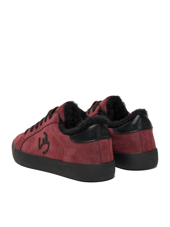 Eva Minge Eva Minge Sneakers EO-ELLA-WSDR13670 Dunkelrot