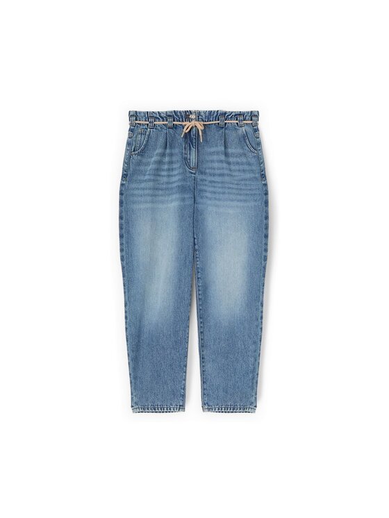 Motivi Motivi Jeansy P470Q004596N024 Turkusowy Boy Fit