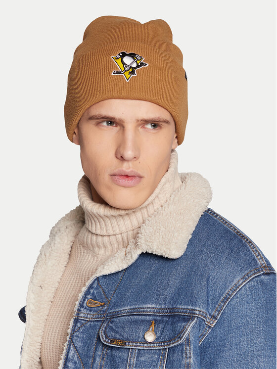 47 Brand 47 Brand Шапка Nhl Pittsburgh Penguins H-HYMKR15ACE-QL Кафяв