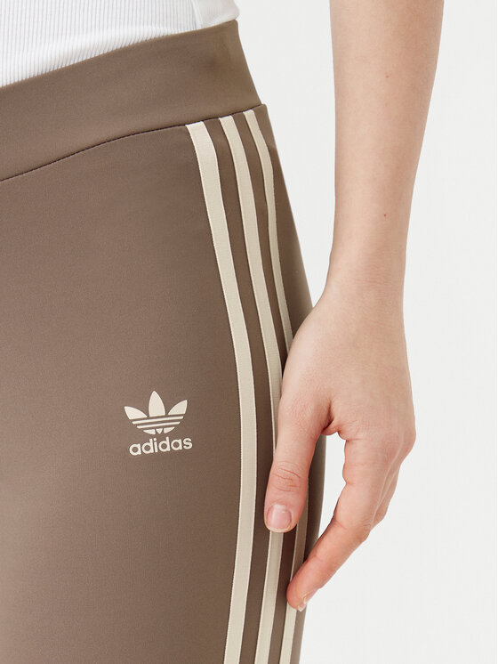 adidas adidas Legginsy JD4601 Beżowy Flare Fit
