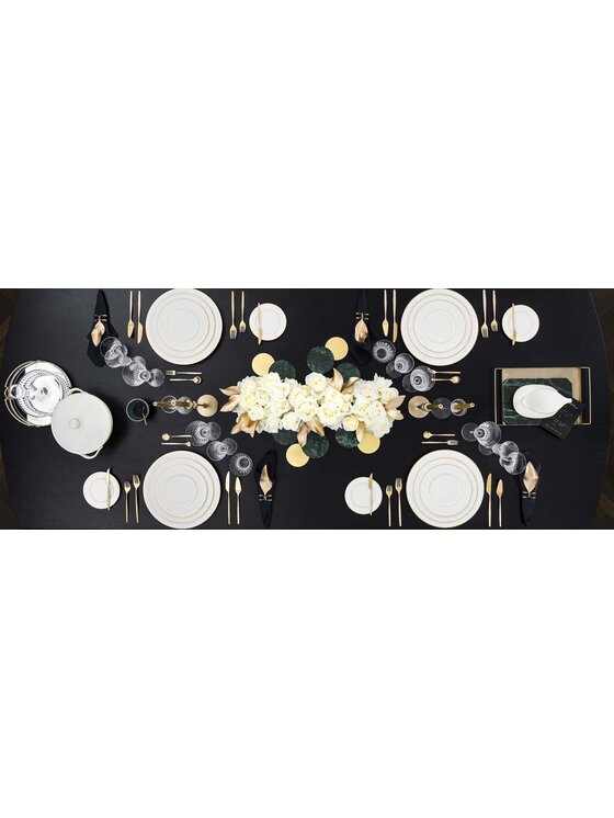 Villeroy & Boch Villeroy & Boch Spodek do filiżanki Villeroy & Boch Anmut Gold Biały