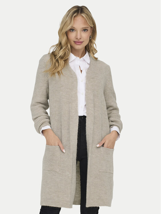 ONLY ONLY Kardigāns Jade 15179815 Bēšs Regular Fit