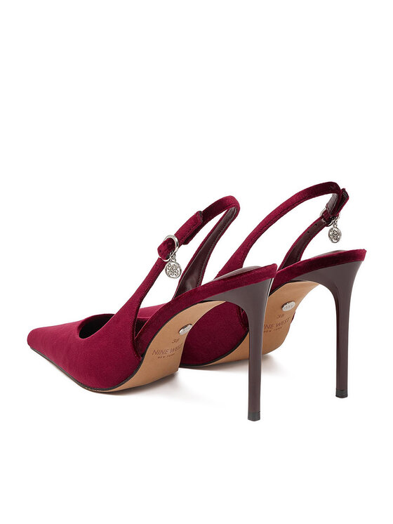 Nine West Nine West Обувки на ток EO-TS6384-02 Бордо