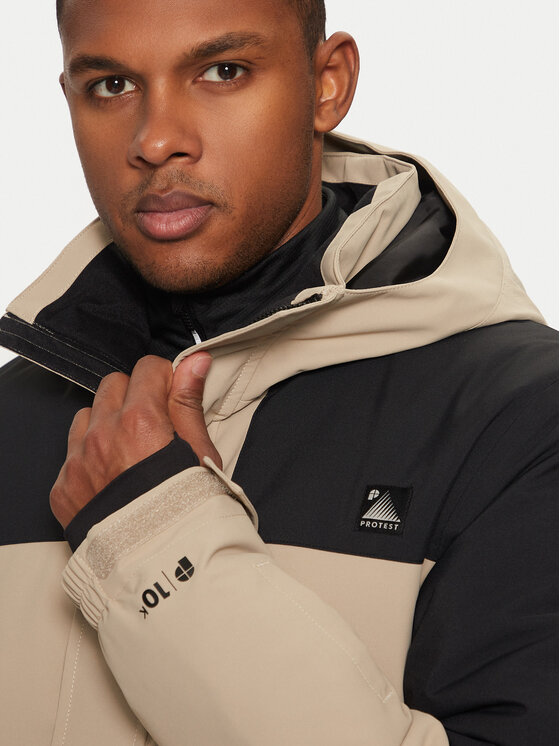 Protest Protest Skijacke Choose 6710644 Beige Slim Fit