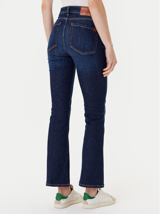 Weekend Max Mara Weekend Max Mara Jeans hlače Rapallo 2525186021 Mornarsko modra Straight Fit
