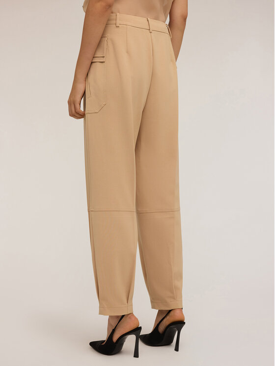 Motivi Motivi Pantaloni di tessuto P085Q004159N002 Beige Regular Fit