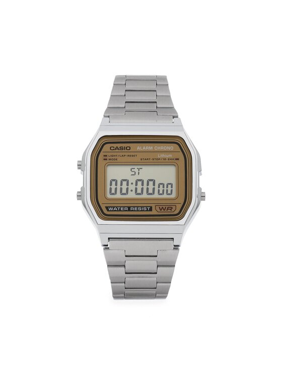 Casio Casio Zegarek Vintage A158WEA-9EF Srebrny