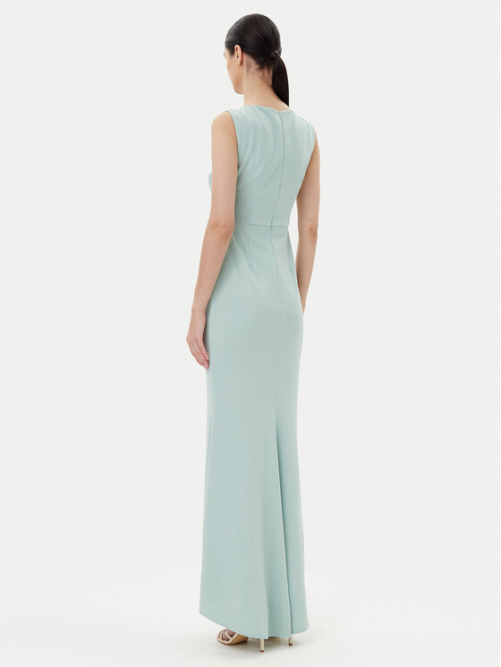 Rinascimento Rinascimento Večernja haljina CFC0123081003 Zelena Regular Fit