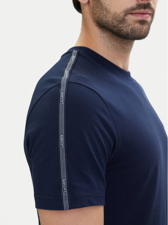 Lacoste Lacoste T-Shirt TH0888 Σκούρο μπλε Regular Fit