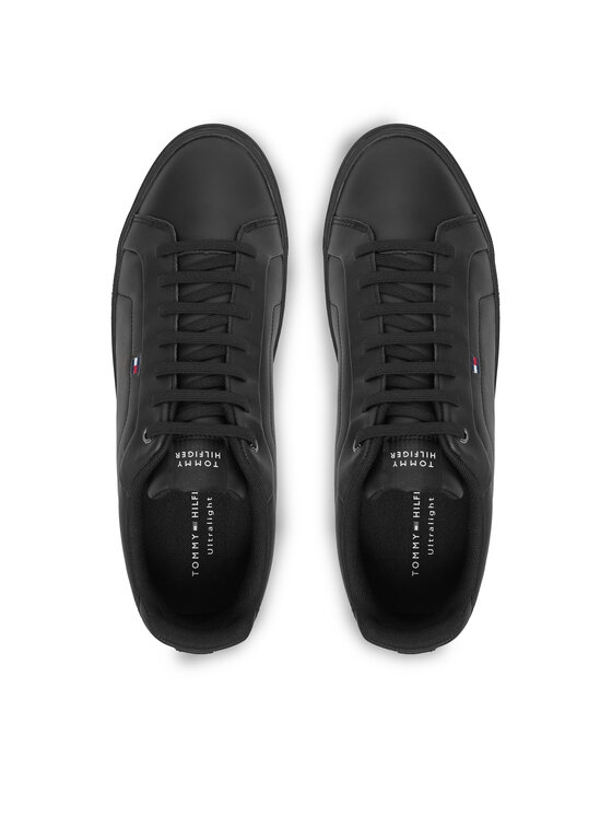 Tommy Hilfiger Tommy Hilfiger Сникърси Icon Court Light Ess FM0FM05678 Черен