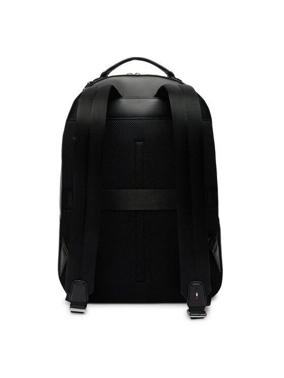 Tommy Hilfiger Tommy Hilfiger Plecak Th Business Leather Backpack AM0AM14162 Czarny