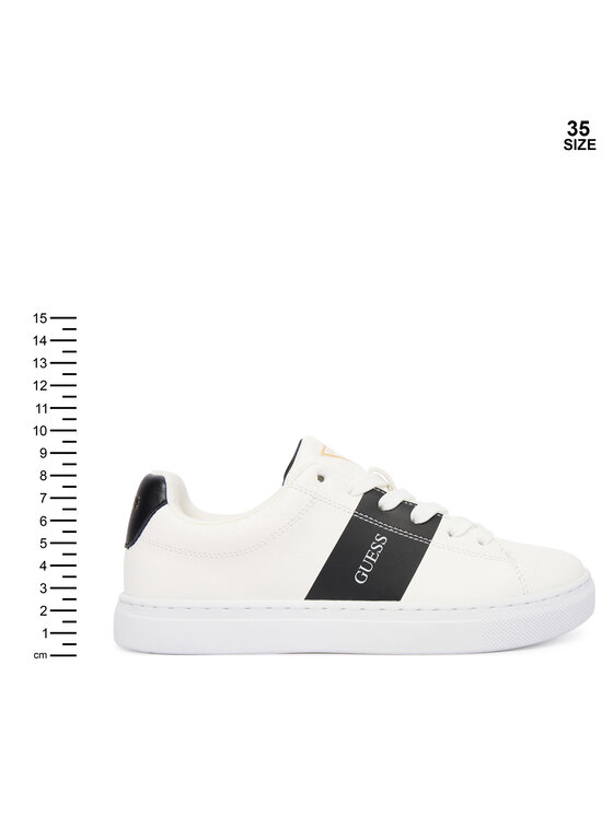 Guess Guess Sneakersy L5BZ07 WO120 Bílá