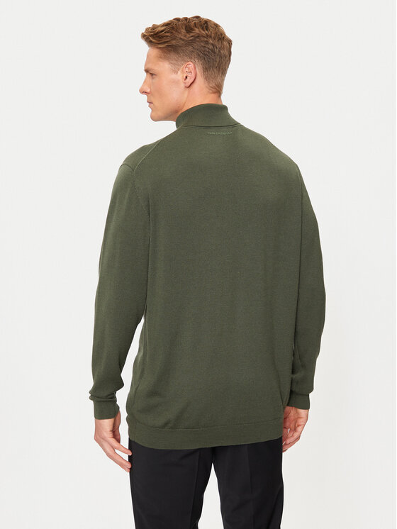 KARL LAGERFELD KARL LAGERFELD Rollkragenpullover 655058 544399 Grün Regular Fit