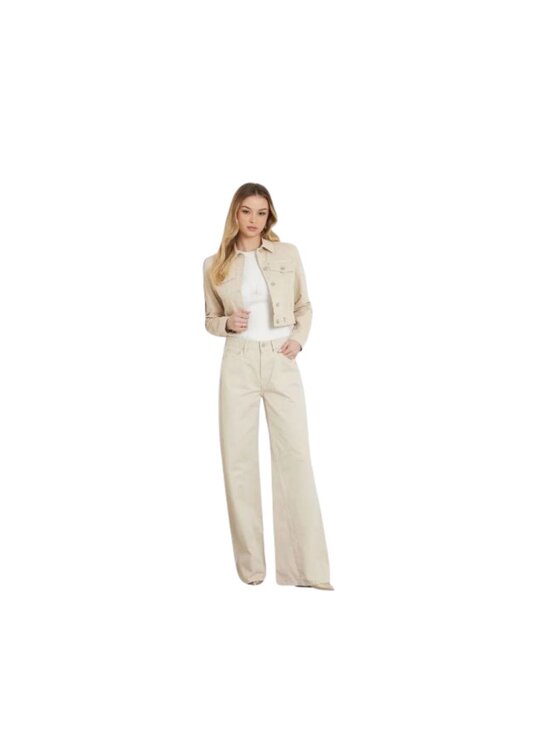 Guess Jeans Guess Jeans Παντελόνι chino Pantalone gj slim chino Μπεζ Regular Fit