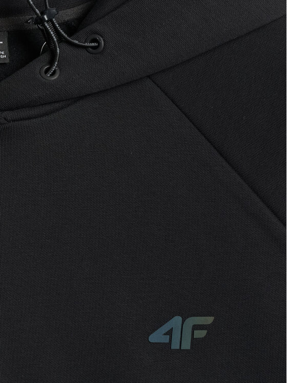 4F 4F Bluza IN MOTION Czarny Regular Fit
