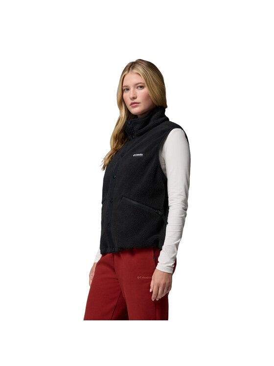 Columbia Columbia Bezrękawnik Helvetia Vest 2173641010 Czarny Regular Fit