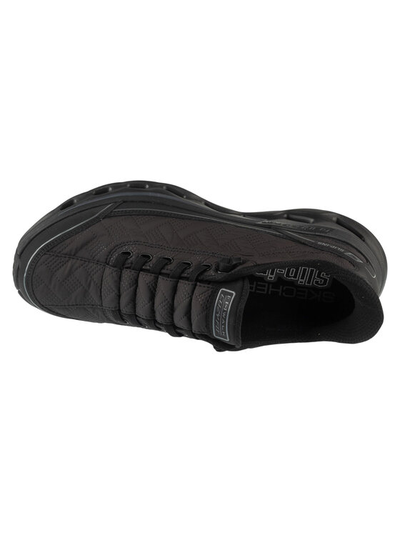 Skechers Skechers Sneakersy Slip-ins Go Walk Glide-Step 2.0 - Cozy Walker Czarny