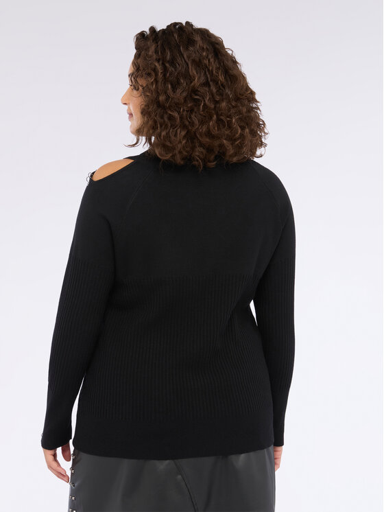 Fiorella Rubino Fiorella Rubino Cardigan M248L008183N033 Nero Regular Fit