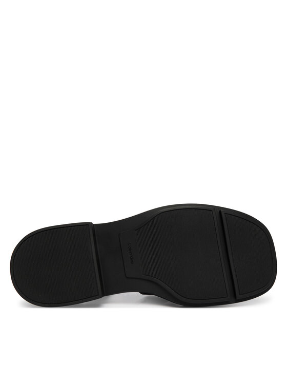 Calvin Klein Calvin Klein Sandały Chunky Sandal Fisherm Lth HW0HW02904 Czarny