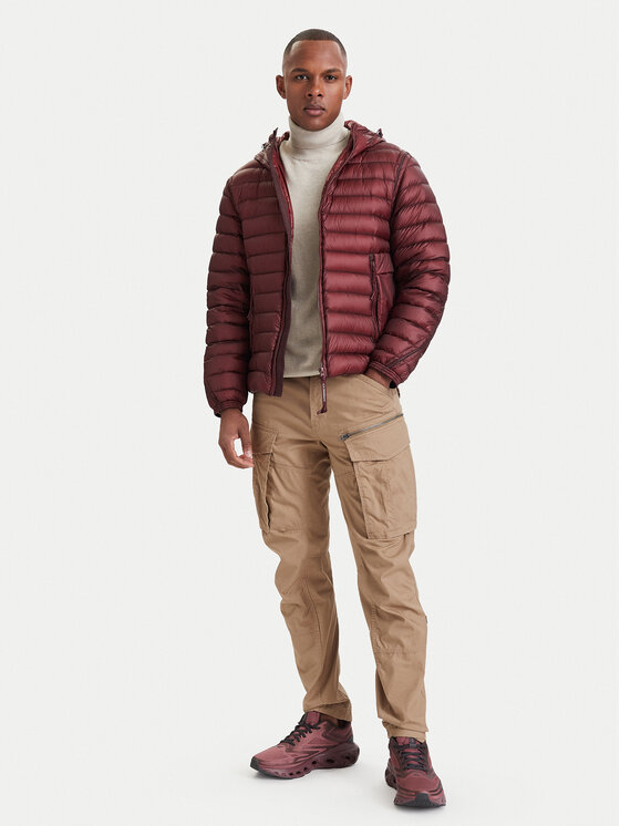 C.P. Company C.P. Company Daunenjacke 21CMOW126A110416A Dunkelrot Regular Fit