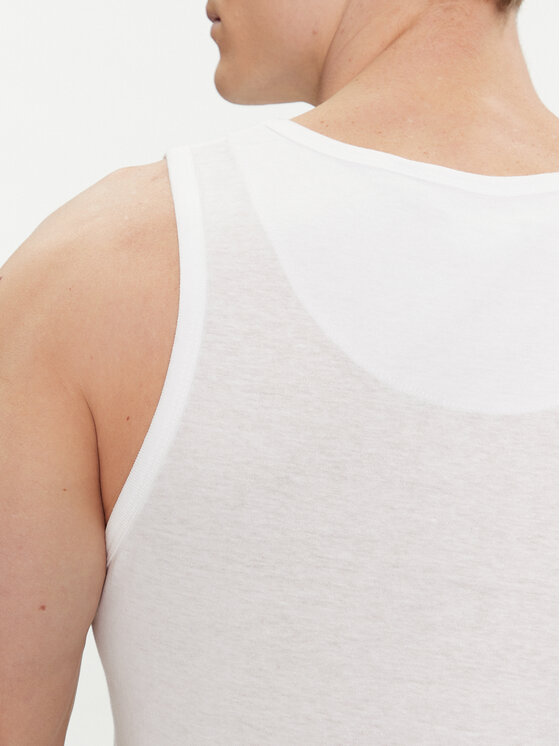 Brave Soul Brave Soul Tank top marškinėliai MV-149GRAYLING Balta Straight Fit