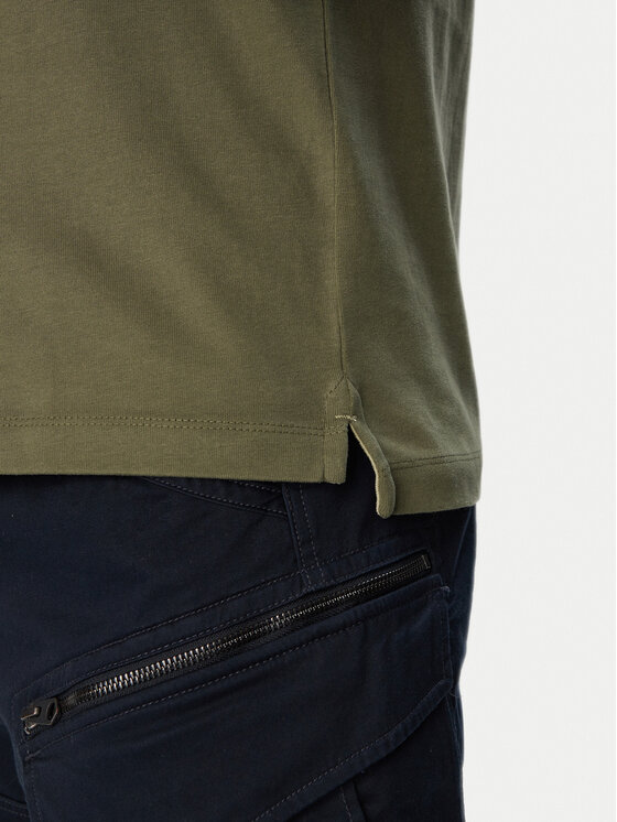 Aeronautica Militare Aeronautica Militare Polo 262PO1947UJ00703 Zielony ciemny Regular Fit