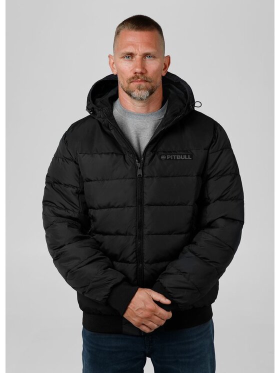 PITBULL PITBULL Kurtka zimowa AUTOMATIC Czarny Regular Fit