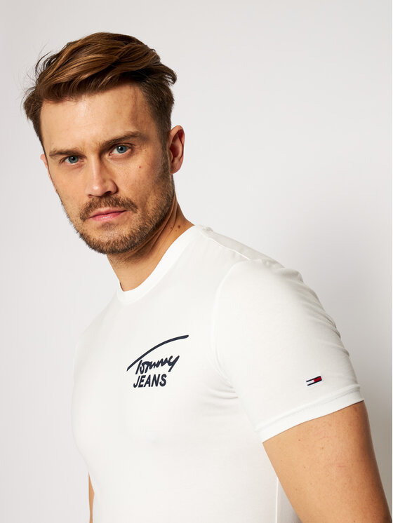 Tommy Jeans Tričko Tjm Straight Chest 