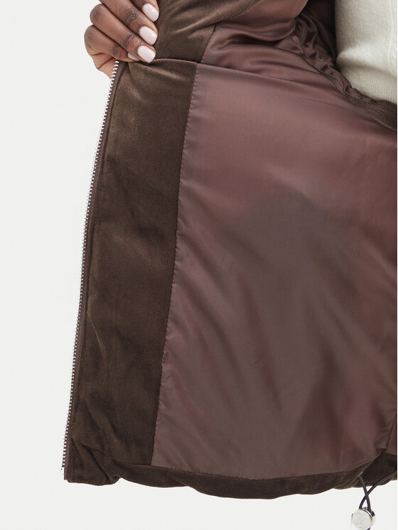 Juicy Couture Juicy Couture Зимова куртка JCOGL226552 Темно-коричневий Regular Fit