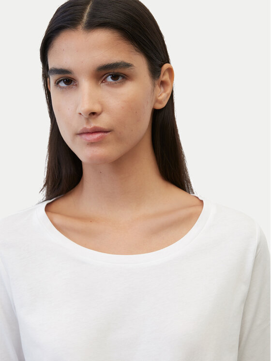Marc O'Polo Marc O'Polo Μπλουζάκι B01 2072 52235 Λευκό Regular Fit