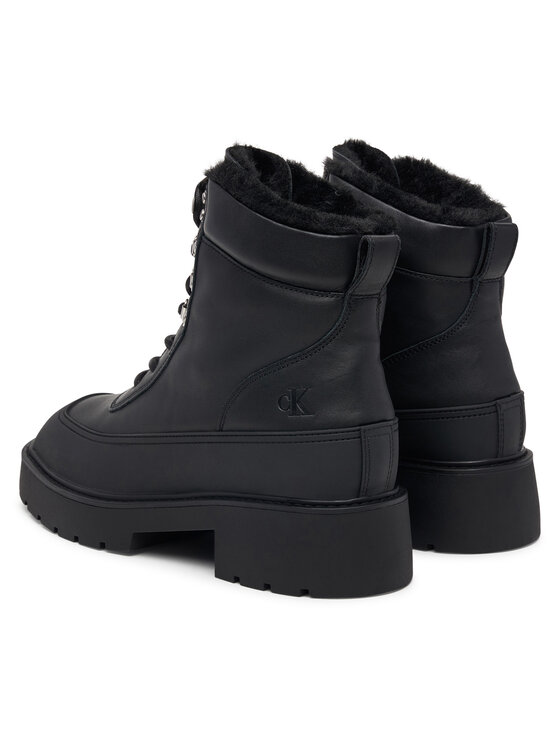Calvin Klein Calvin Klein Saapad Chunky Hiking Lup Boot Lth Wl Em HW0HW03204 Must