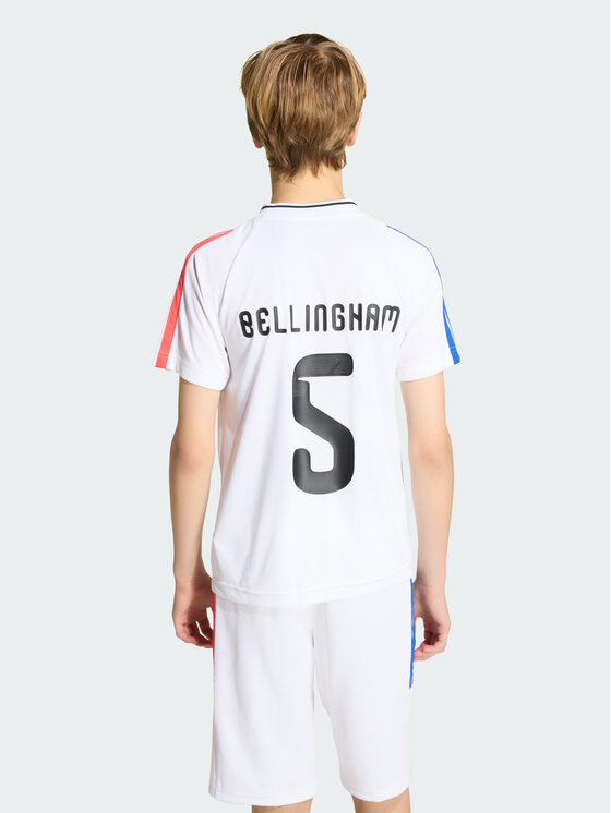 adidas adidas Koszulka techniczna Jude Bellingham Training Tee Kids Biały Regular Fit