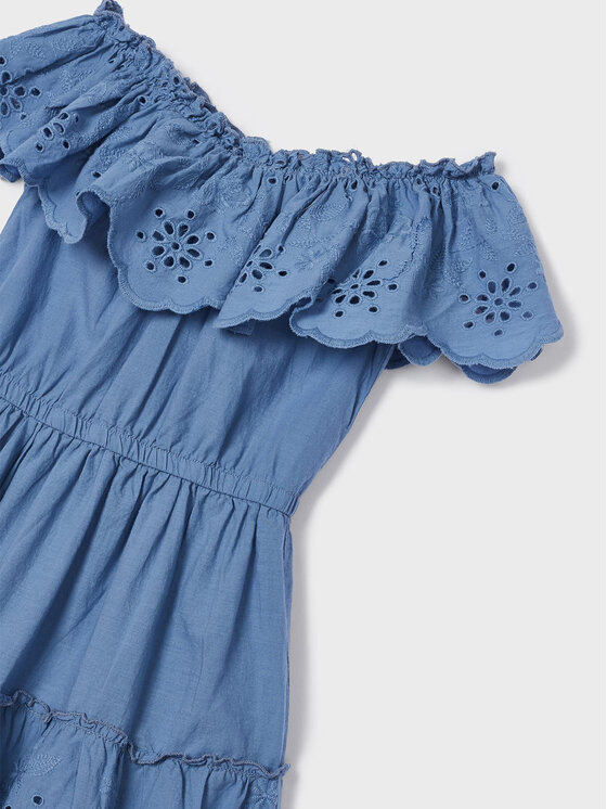 Mayoral Mayoral Sommerkleid 3929 Blau