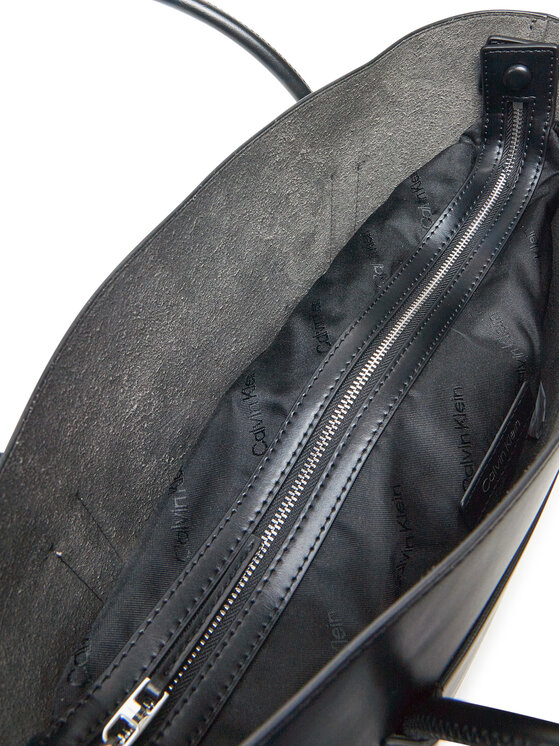 Calvin Klein Calvin Klein Τσάντα Ck Linn Medium Shopper K60K613110 Μαύρο