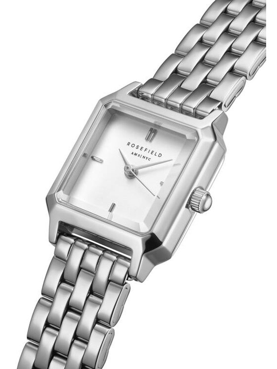 Rosefield Rosefield Zegarek Boxelle Srebrny