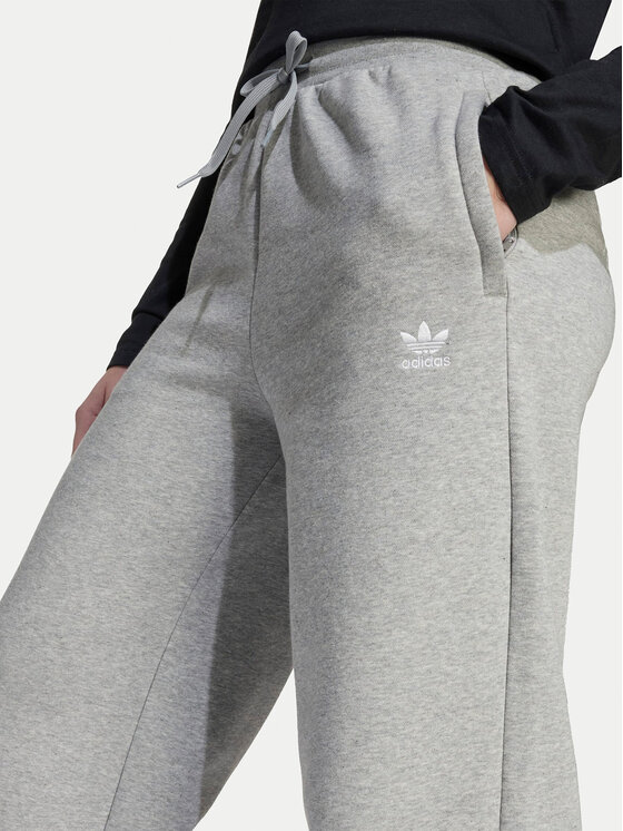 adidas adidas Teplákové kalhoty JX2781 Šedá Wide Leg