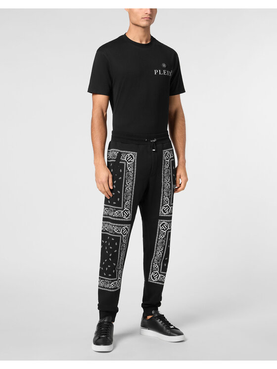 PHILIPP PLEIN PHILIPP PLEIN Joggers kalhoty 23063 Černá Jogger Fit
