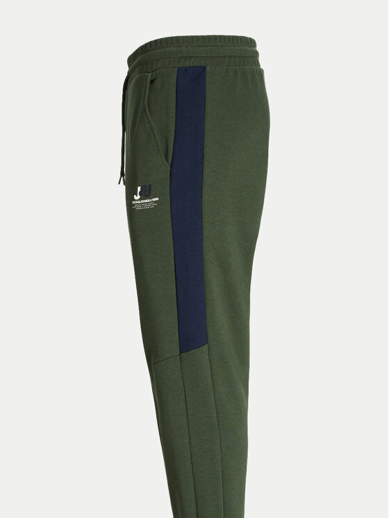 Jack&Jones Junior Jack&Jones Junior Spodnji del trenirke Kylo 12259884 Zelena Regular Fit