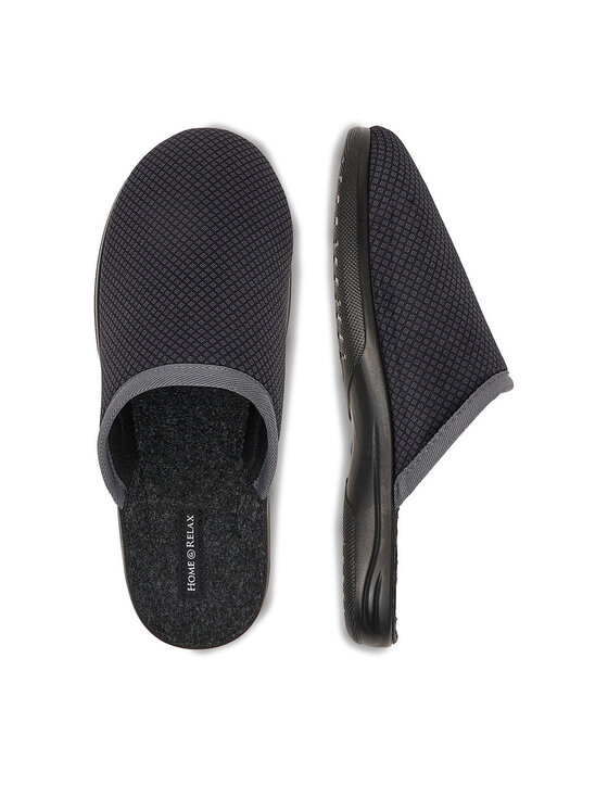 Home & Relax Home & Relax Παντόφλες Σπιτιού CEO-P4270503 Σκούρο γκρι